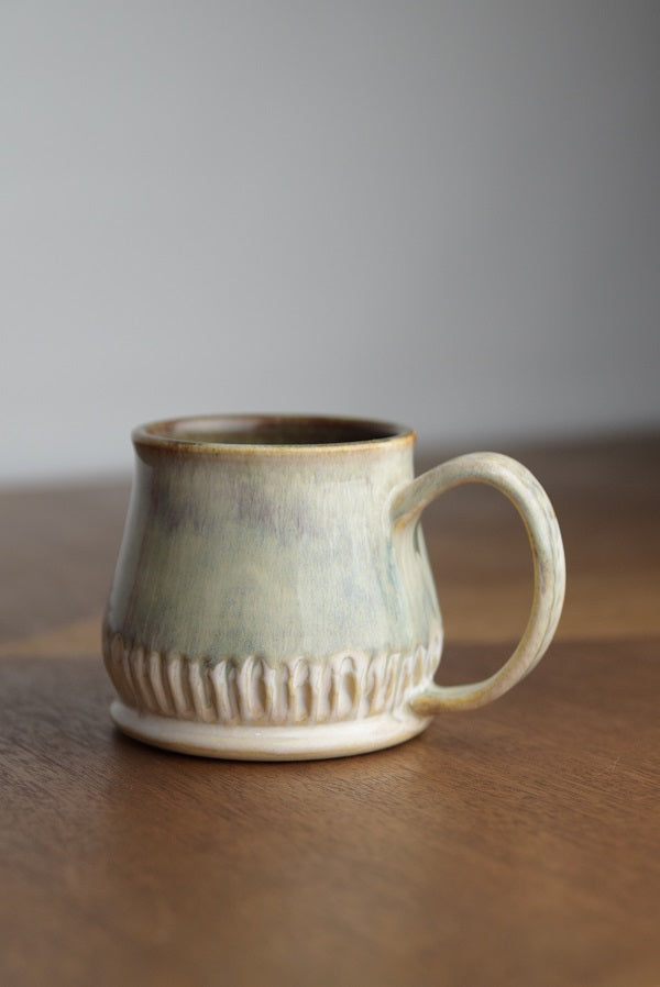 Light Gray Ceramic Coffee Mug