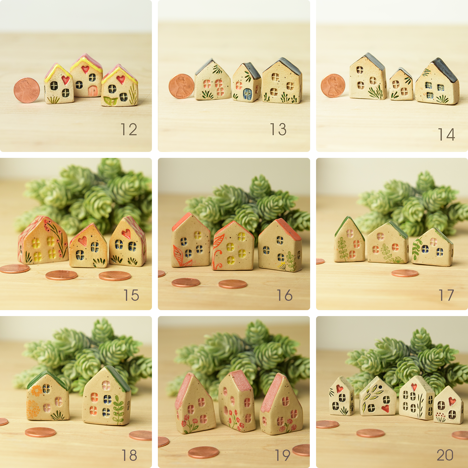 Tiny Town - Miniature House Sets