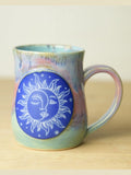 Happy Sun Rainbow Mug - Left Handed