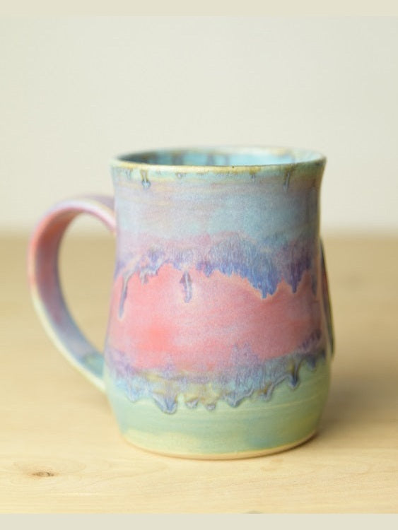 Happy Sun Rainbow Mug - Left Handed