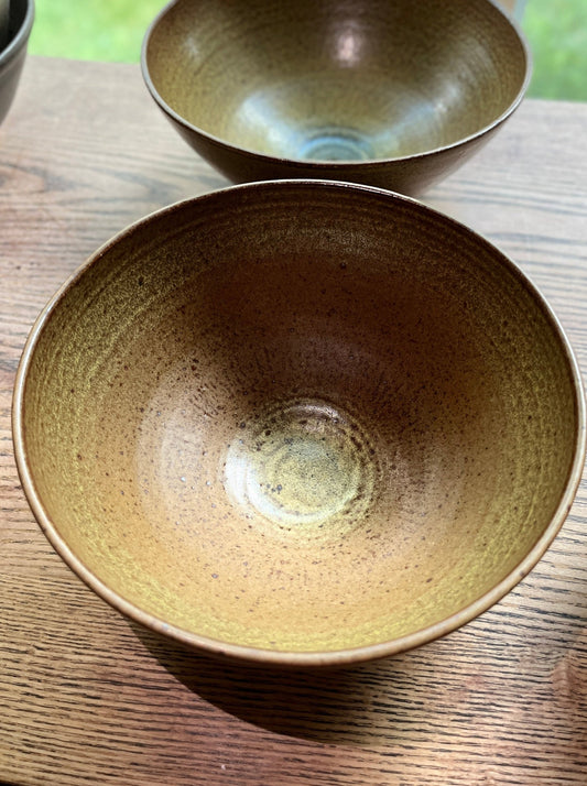 Tenmoku Serving Bowl