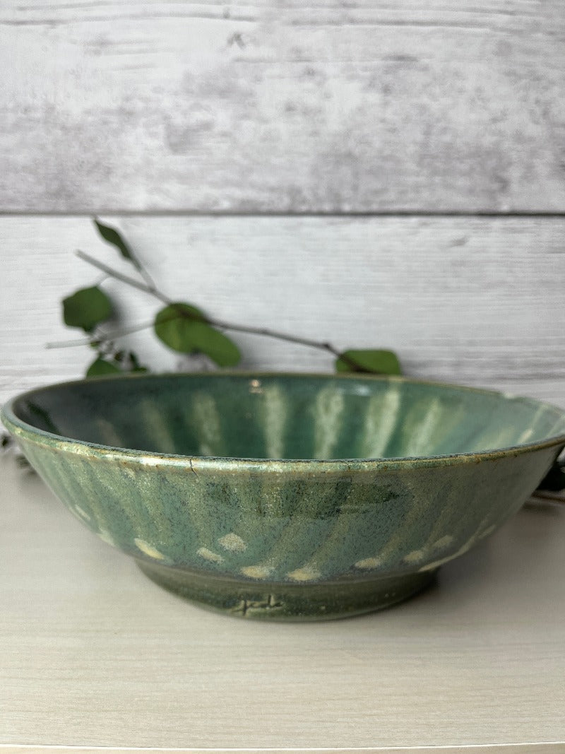 Green and Yellow Bowl